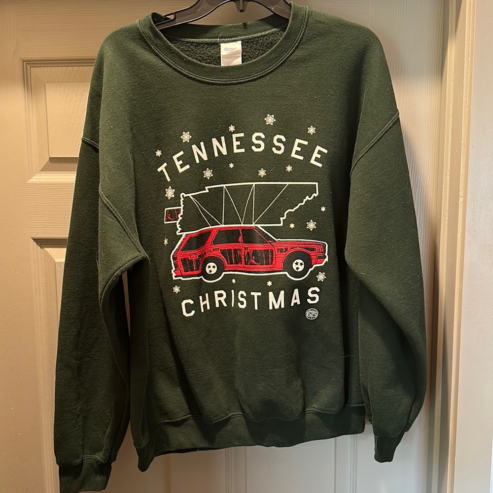 Gildan Project615 Tennessee Christmas sweater